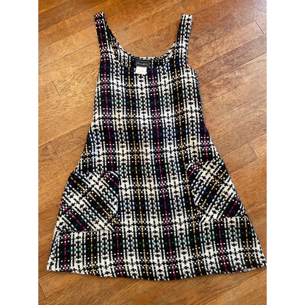 Vintage Anxiety Jumper Dress- Size S
